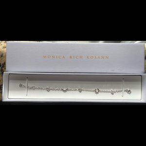 Monica Rich Kosann silver sun, moon, and stars bracelet
